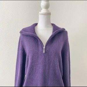 *Purple Karen Scott Sweater